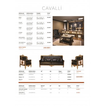 Cavalli VIP Ofis Takımı