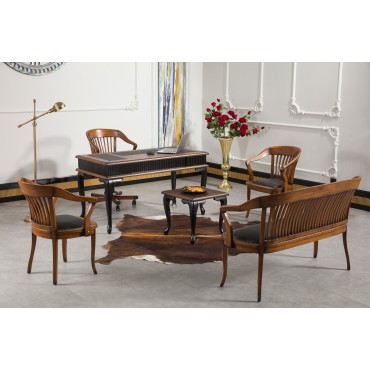 Lukens Walnut VIP Masa Takımı