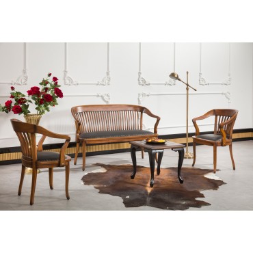 Lukens Walnut VIP Masa Takımı